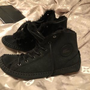 Lacoste ankle booties